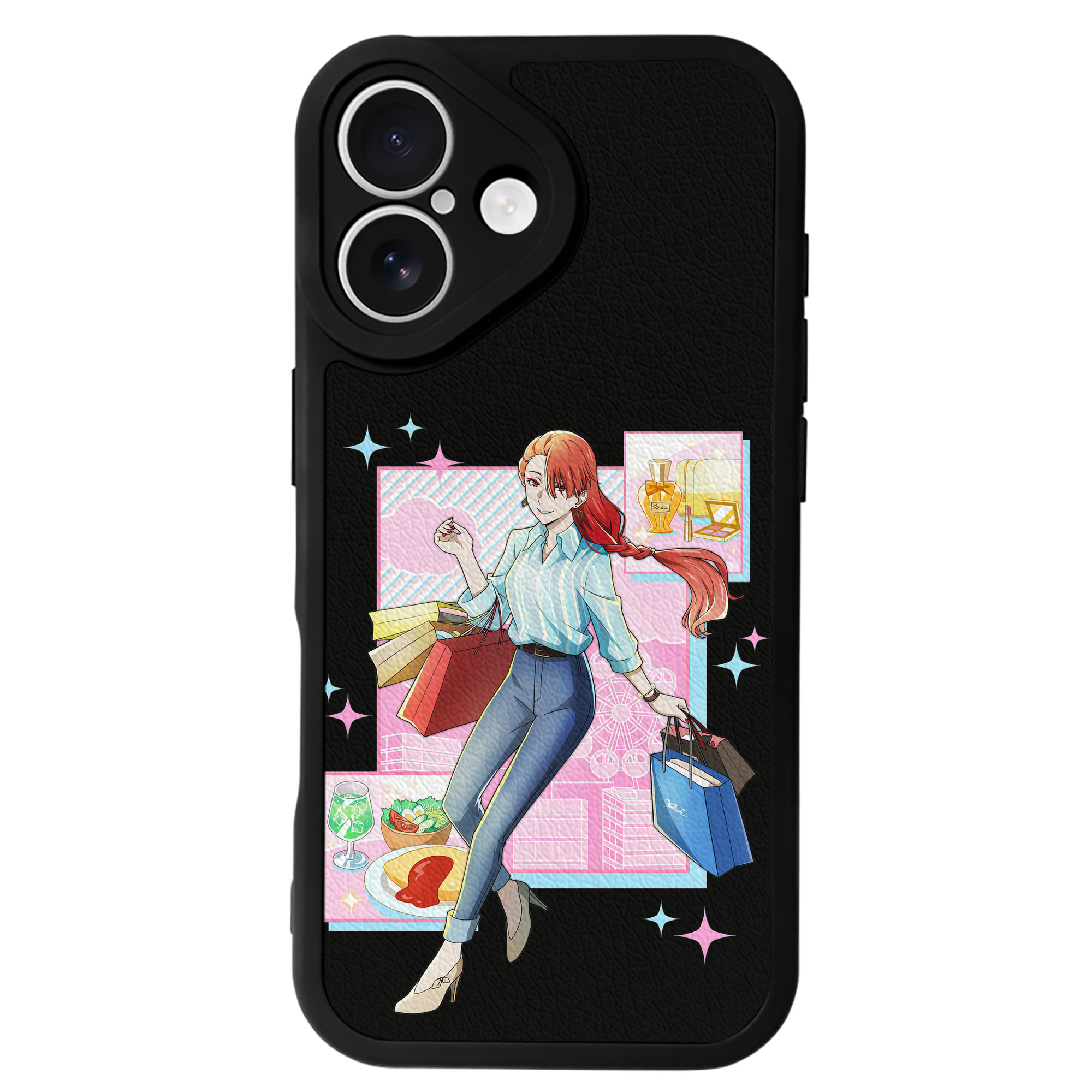 （画像用） 文豪ストレイドッグス Bungo Stray Dogs 【iPhone 16シリーズ対応】シリコンスマホケース（レザー調） 材質：シリコン